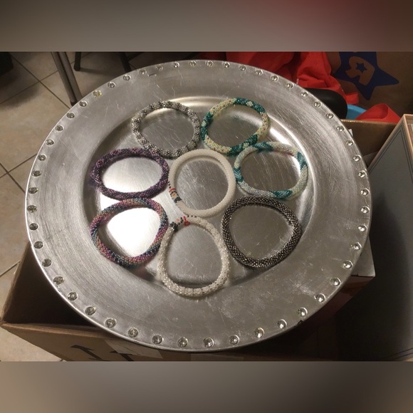 ๐ค๐ค Lotus Sky Sparkly Snowman Himalayan Bracelet ๐ค๐ค - Picture 4 of 5